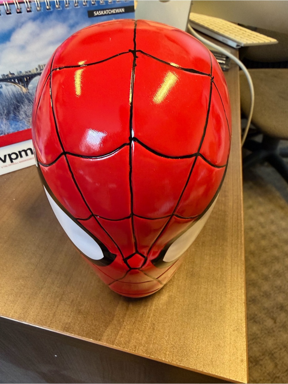 Red Spider-Man Ceramic Piggybank for Kids